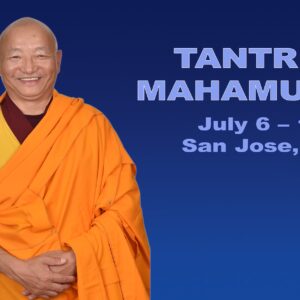 Tantric Mahamudra Retreat Registration 2026